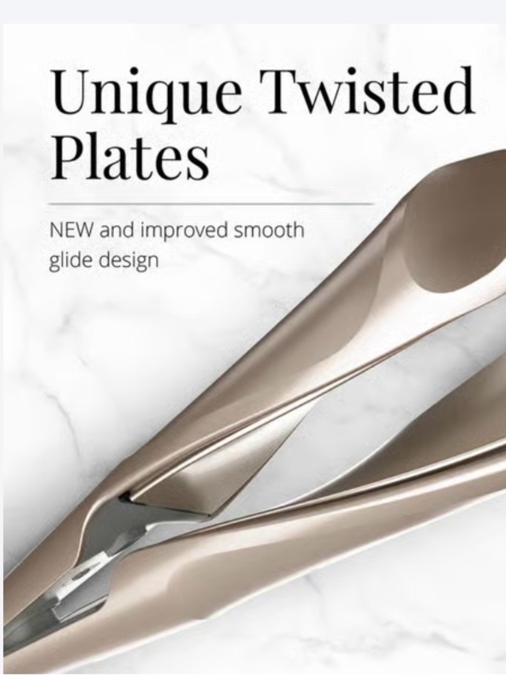 Remington Rose Gold Twisted Serving Tongs